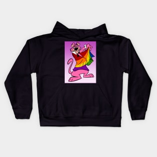 Snagglepuss for Pride even Kids Hoodie